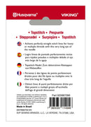 Aiguilles à surpiqûre — 100/16 — 5 pièces — Husqvarna Viking — 920687096 — verso