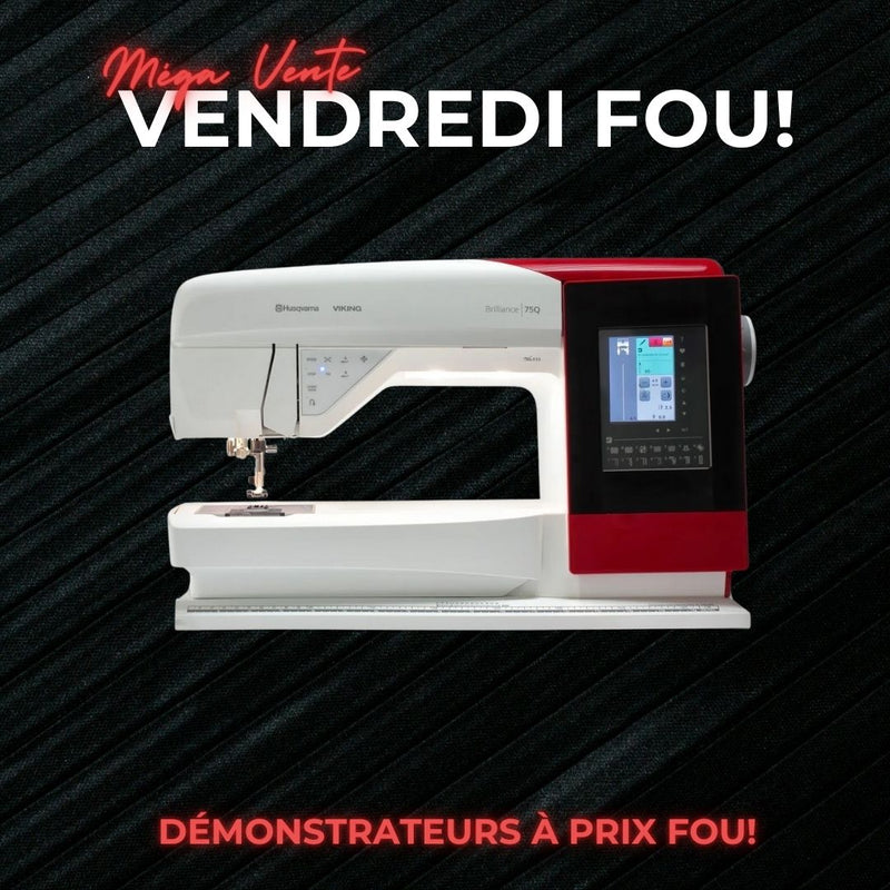 Machine à coudre Husqvarna  Brilliance 75Q - Démonstrateur