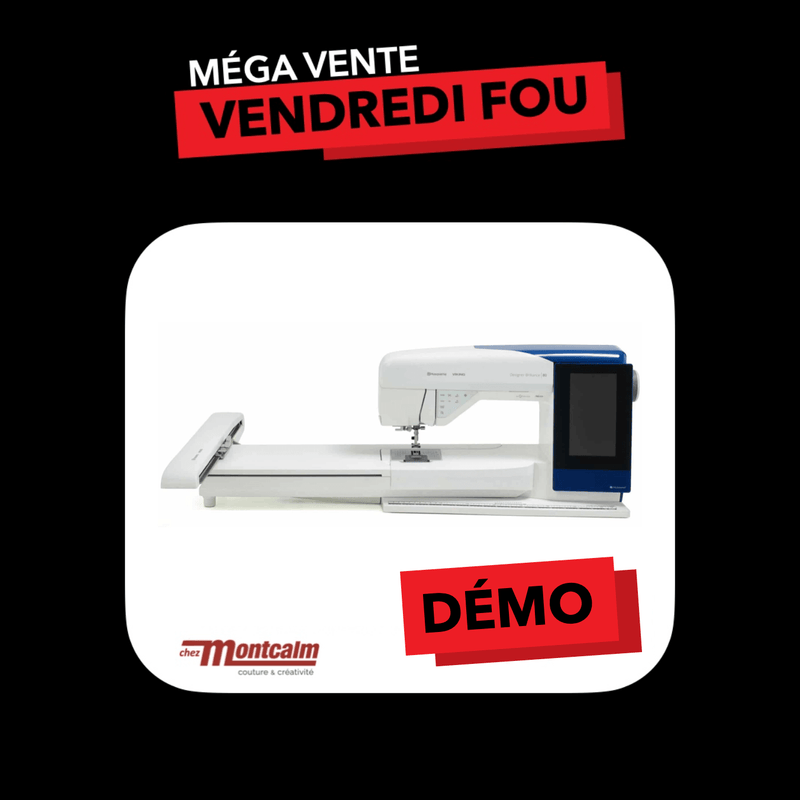 DEMO Husqvarna Brilliance 80 brodeuse avec couture