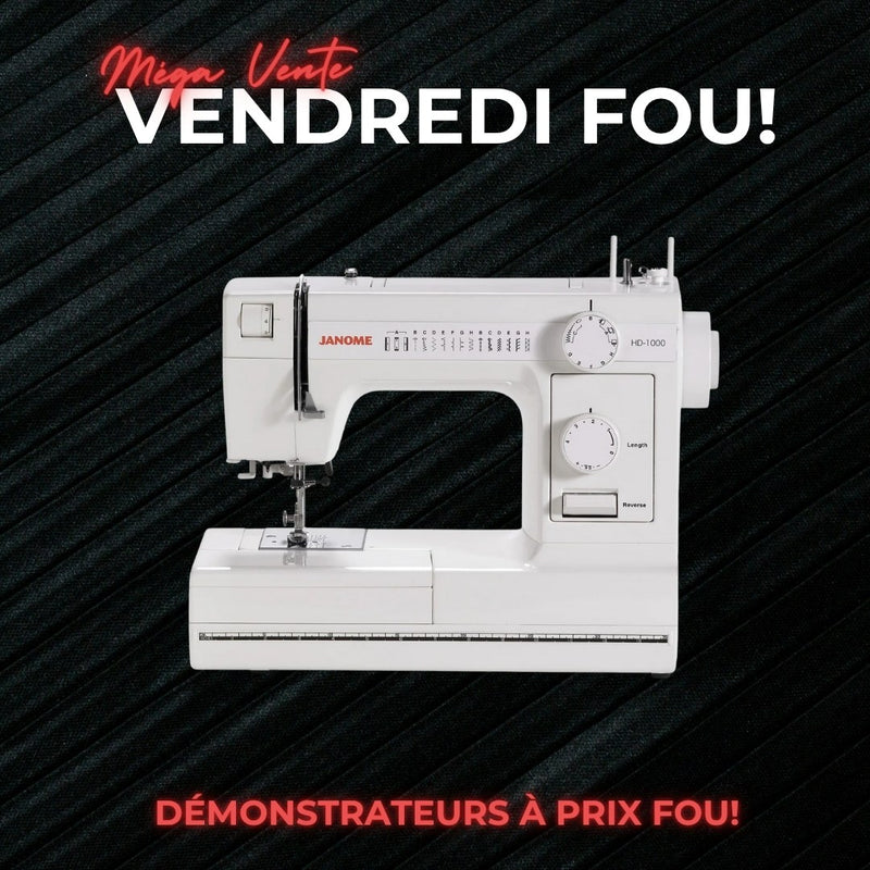 Machine à coudre Janome HD1000 - Démonstrateur