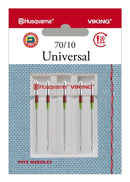 Aiguilles universelles — 70/10 — 5 pièces — Husqvarna Viking — 920688096