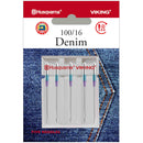 Husqvarna Viking Denim Needles Size 100/16 5-Pack — vue du fabricant