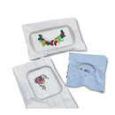 Perfect for embroidering large designs 6.75" x 4" Embroidery field Convenient snap-on hoop